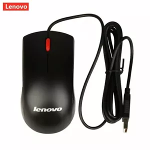 Lenovo M120 Usb Wired Mouse 1000dpi Mouse Game Office Pc Mac - Picture 1 of 5