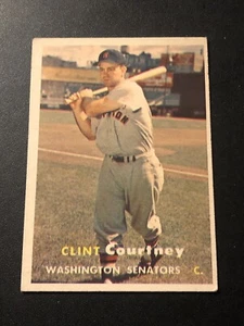 1957 Topps Clint Courtney #51 VGEX - Picture 1 of 4