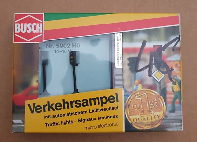 Busch 5910 H0 Scale HO Flashing Lights for Level Crossing Germany Old Stock item - Image 1 of 4