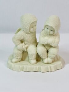 New ListingVintage Snowbabies Department 56 This Will Cheer You Up Angel Figurine
