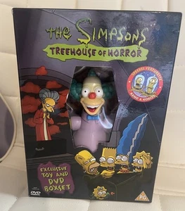 The Simpsons Treehouse Of Horror Exclusive Toy And Dvd Boxset Rare - Imagen 1 de 2