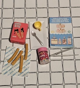 MGA Miniverse Make It Mini Comida CUMPLEAÑOS CHURROS ESPOLVOREOS Sin Resina - Imagen 1 de 1