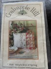 Crab-apple Hill Simple Joys of Spring Quilt Pillow Embroidery Pattern #216 2004