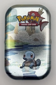Mini lata de almacenamiento vacía Kanto Friends Pokemon: Squirtle/Magikarp - Imagen 1 de 2