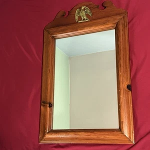 Espejo de pared de pino Ethan Allen 18 X 29 - Imagen 1 de 15