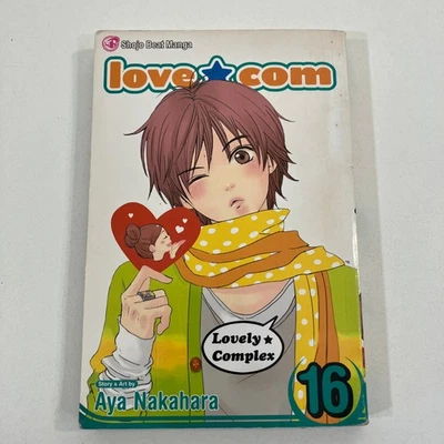 Love Com Volume 16 Aya Nakahara Ex Library Shojo Beat Manga VIZ 2010 1st Print - Image 1 of 4