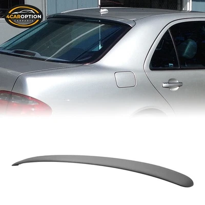 Rear Roof Spoiler Fits 96-02 Benz W210 E-Class Wing Painted Matte Black Foto 1 de 4