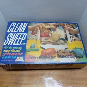 Vintage Clean Sweep Board Game 1967 Classic Board Game Incomplete - Picture 1 of 15
