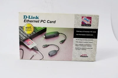 D-Link DE-660CT Ethernet PC Karte + DE-663 Media coupler + DFE-650 Ethernet PC K - Bild 1 von 4