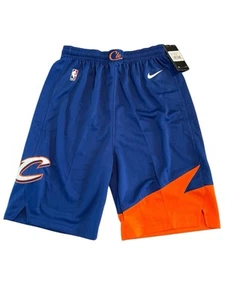 Nike Cleveland Cavaliers NBA Shorts Size Youth XL 18 20 Swing Man Blue New Tag - Picture 1 of 5