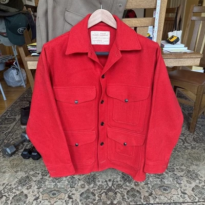 Filson Mackinaw Cruiser | Size Large |Union Made in USA |   Vintage - Image 1 of 4