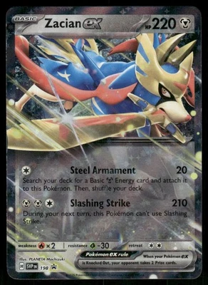 Zacian ex - 198 Promo Holo NM Pokemon SV: Scarlet & Violet Promo Cards - Image 1 of 2
