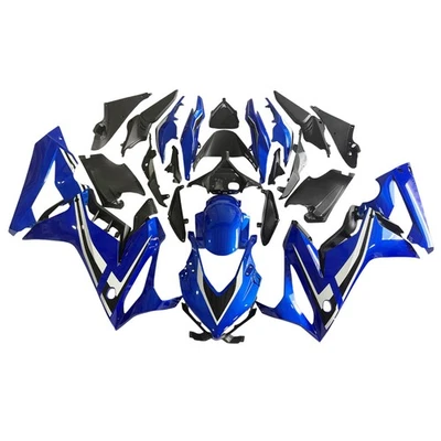Blue White Fairing Kit For Honda CBR650R 2019-2023 Injection Plastic Bodywork Foto 1 de 4