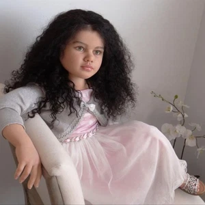 Unassembled 40" Painted Reborn Doll Kit DIY Part Handmade Doll W/Cloth Body Gift - Picture 1 of 2