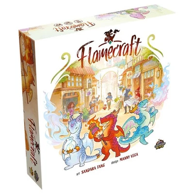 Flamecraft Strategy Board Game Dragon Fantasy Fun Family Ages 10+ - Image 1 of 4