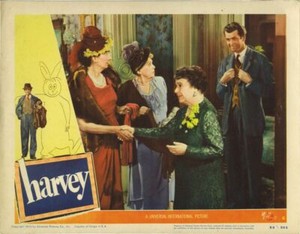 Jimmy Stewart Harvey Reproduction Movie Lobby Card archival quality photo 