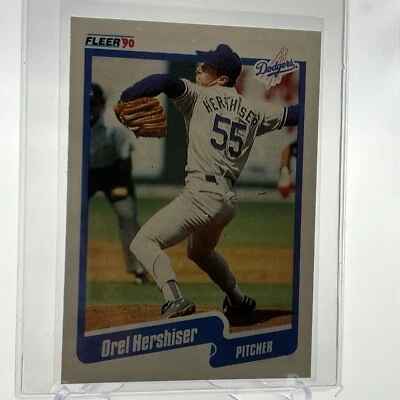 1990 Fleer Orel Hershiser Baseball Card #399 Mint FREE SHIPPING - Image 1 of 3