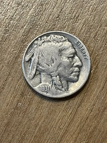1931S Buffalo Nickel F Cover