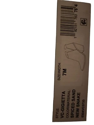 7M VC-Gigietta, Spiced Sand New Snake - Image 1 of 4