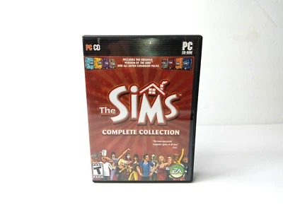 NO CD CODE - Sims: Complete Collection (PC: Windows, 2005) - SCRATCHED ALL OVER - Image 1 of 4