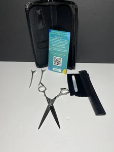 Hair Thinning Shears, Lilexo, New!! Full kit, shears, comb, oil, cleaning cloth - Picture 1 of 11