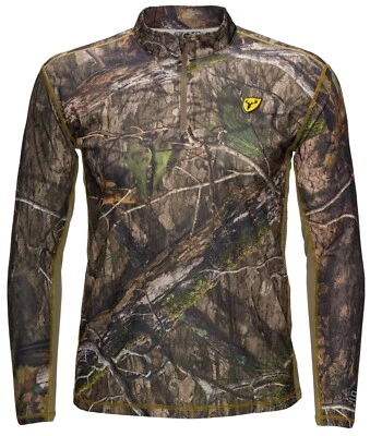 BLOCKER ANGATEC 1/4 ZIP PERFORMANCE TEE - MO COUNTRY DNA - MEDIUM - E.09.02.C.04 - Image 1 of 3