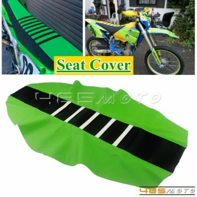 Cubierta de asiento suave con pinza de enduro todo terreno MX para Kawasaki KLR650 KLX450R KX450D Foto 1 de 4