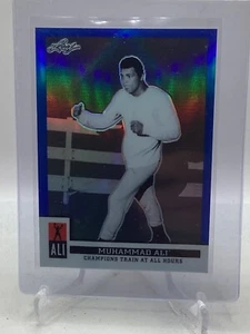 2016 Leaf Muhammad Ali Immortal Collection Metal Blue /50 Muhammad Ali #3 - Picture 1 of 2