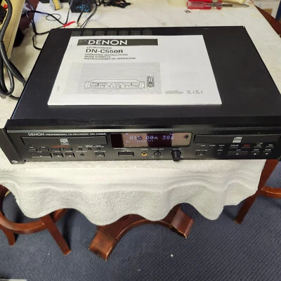 Very Clean Rebuilt Denon DN-C550R Professional CD Recorder/Player - Image 1 of 4