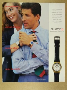 1992 Swatch C.E.O. Moonphase Watch vintage print Ad - Picture 1 of 1