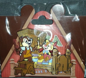 Le Voyage De Pinocchio Attraction Chip Geppetto Dale Disney Paris Dlp 2022 Pin - Picture 1 of 10