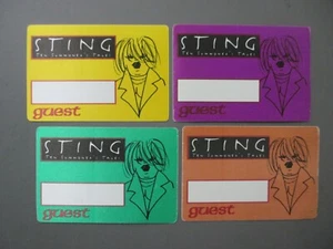 Stachel Satin Stoff Backstage Pass Aufkleber VIER zehn Beschwörer Rechtecke - OTTO! - Bild 1 von 1