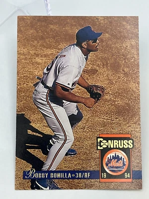 1993-94 Donruss Major League Baseball Card #347 Bobby Bonilla New York Mets - Image 1 of 2