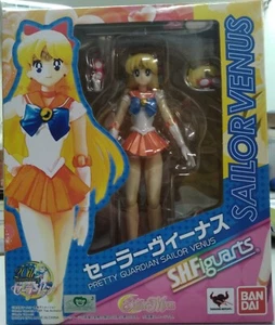 BANDAI S.H.FIGUARTS SAILOR MOON PRETTY GUARDIAN SAILOR VENUS 140mm ACTION FIGURE - Picture 1 of 8