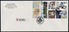 Sweden 1677a on FDC -  Sports, Space, Aircraft, Map, Ship, Art