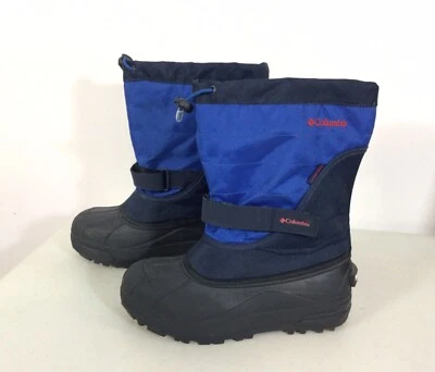 Botas de nieve aisladas Columbia para niños talla 5 Foto 1 de 4