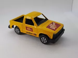 Vintage Tootsie Toy Yellow Chevy S-10 Dr Pepper Good Year Truck Toy Vehicle C251 - Picture 1 of 9