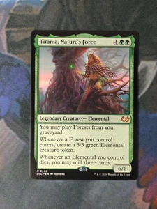 Titania, Nature's Force | 7% Off 2+ | Duskmourn: House of Horror | NM | MTG - Picture 1 of 1