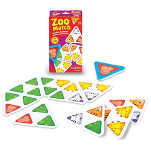Zoo Match™ Learning Card Game - Eye/hand Coordination & Thinking Skills - Age 3+