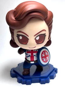 Hot Toys Cosbi - Marvel - Captain Carter - Bobble Head Figure - Picture 1 of 2