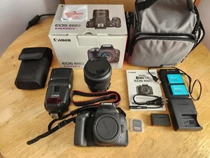 Canon EOS 800D / Rebel T7i DSLR Camera Set - MINT CONDITION - Picture 1 of 24