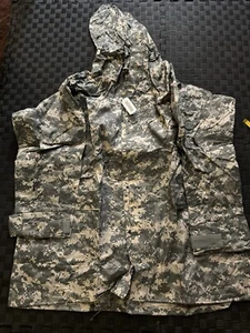 ORC Industries UCP ACU Improved Rainsuit Parka Wet Weather US Army W/Pants L 23 - Picture 1 of 6