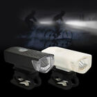 Rechargeable Bicycle LED Lights USB Headlight + Rear Taillight Warning Lights