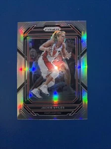 2023 Panini WNBA Prizm Silver #111 Jackie Stiles Portland Fire - Picture 1 of 1