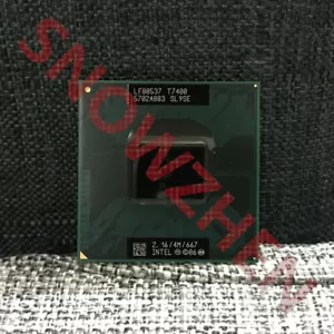 Procesador portátil Intel Core 2 Duo T7400 doble núcleo 2,16 GHz 4M 667 MHz - Imagen 1 de 3