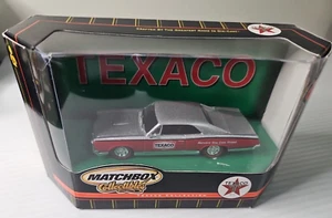 1:43 MATCHBOX COLLECTIBLES 2000 TEXACO 1967 PONTIAC GTO MUSCLE CAR 92458 SILVER - Picture 1 of 18