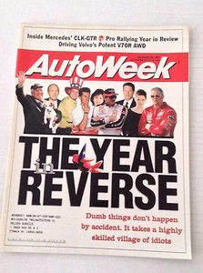 Autoweek Magazine Mercedes' CLK-GTR V70R AWD December 29, 1997 020617RH - Imagen 1 de 1
