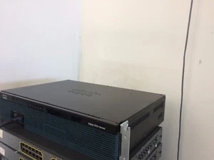 CISCO 2911-SEC/K9 3-Port Gigabit SECURITY ROUTER CISCO2911-SEC ios-15.7 2911/K9 - Picture 1 of 3