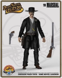 Dime Novel Legends scala 1:18 (4") action figure vecchia west Marshall - Foto 1 di 2