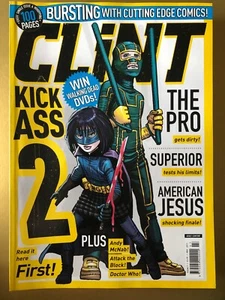 Clint Comic/Magazine May 2011 #7 Cover Kick-Ass 2 + The Pro (561d) - Imagen 1 de 2
